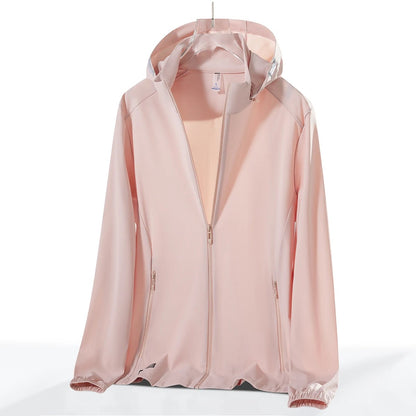 Tempo UV Hooded Jacket - Sandstone
