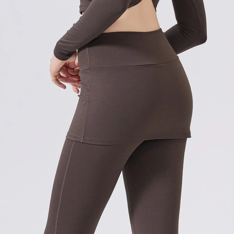 Tempo Flared Skirt Leggings