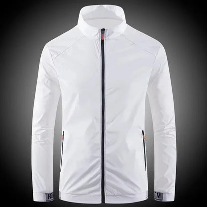 Terrain Lightweight UV Windbreaker Jacket - Arctic White
