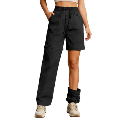 Terra Zip-Off Cargo Pants - Black
