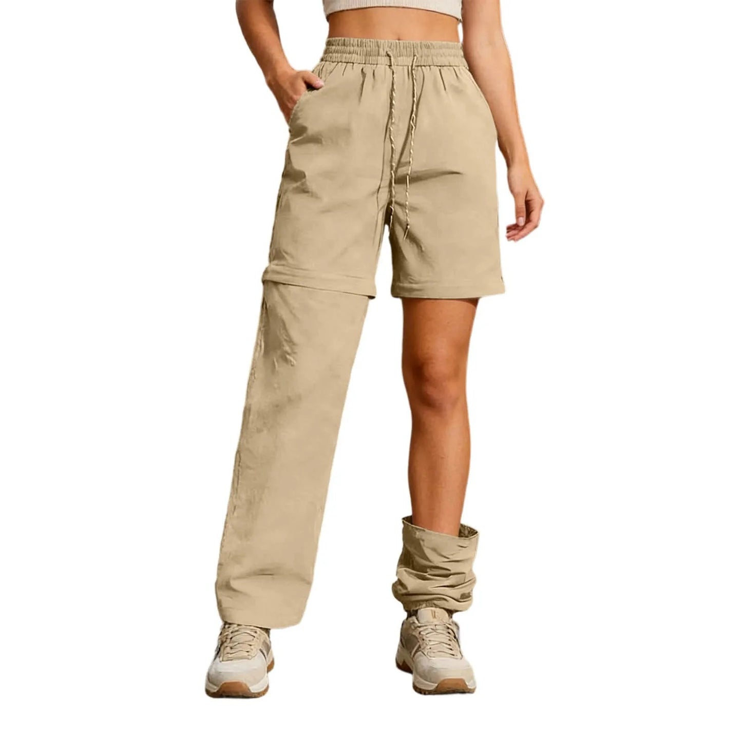 Terra Zip-Off Cargo Pants - Khaki