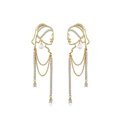 The Girl With Pearl Earrings - Gold