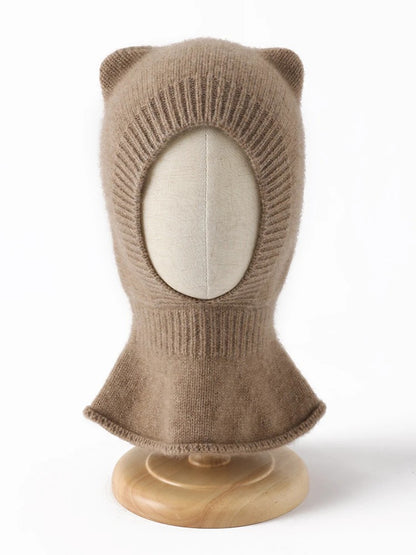 Thun 100% Cashmere Bear Balaclava