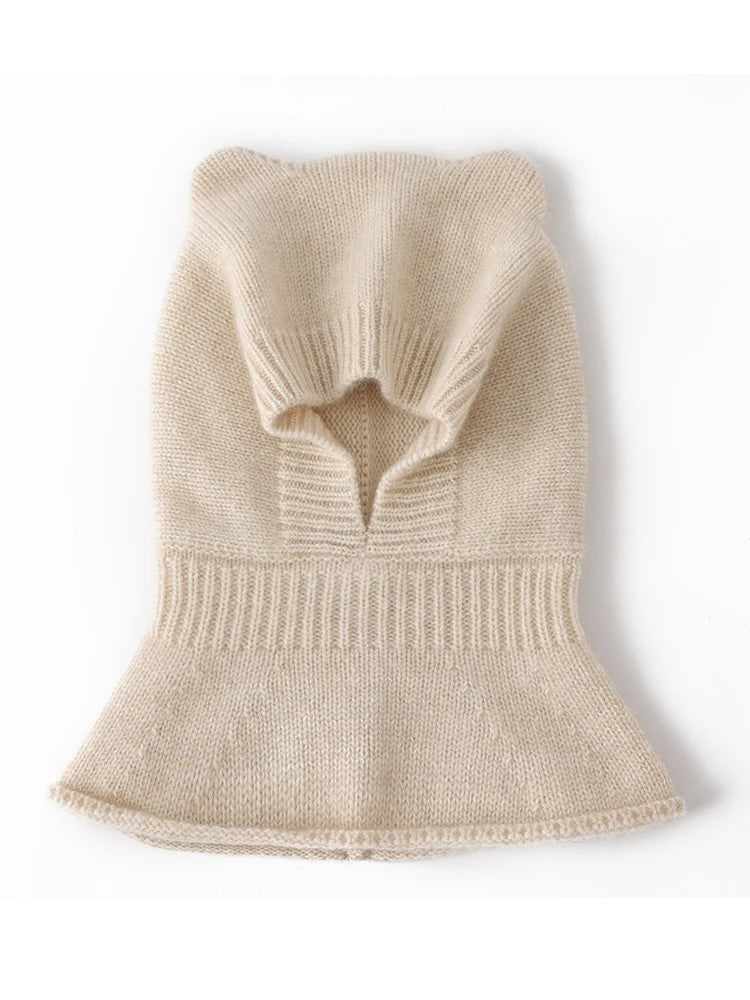 Thun 100% Cashmere Bear Balaclava