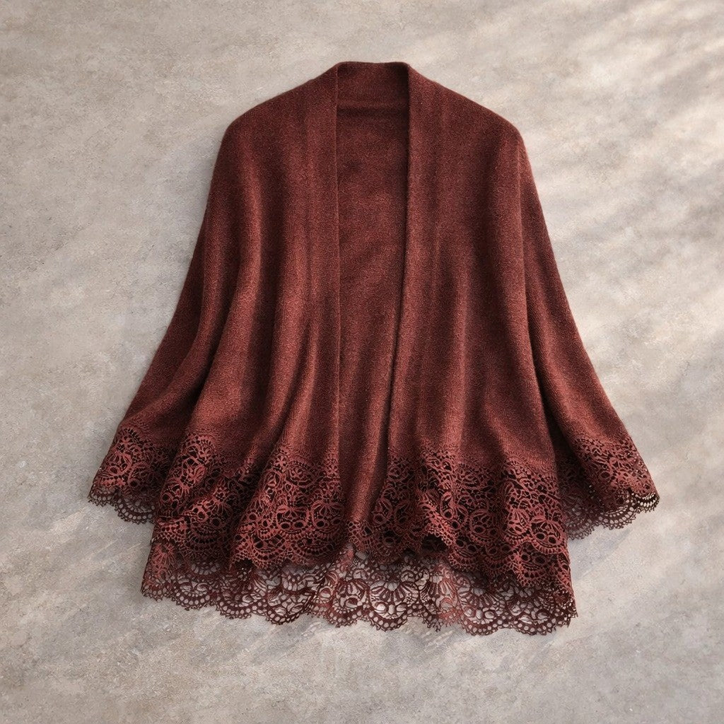 Tivoli Lace Cashmere Shawl