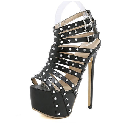 Valencio Studded Platform Heels