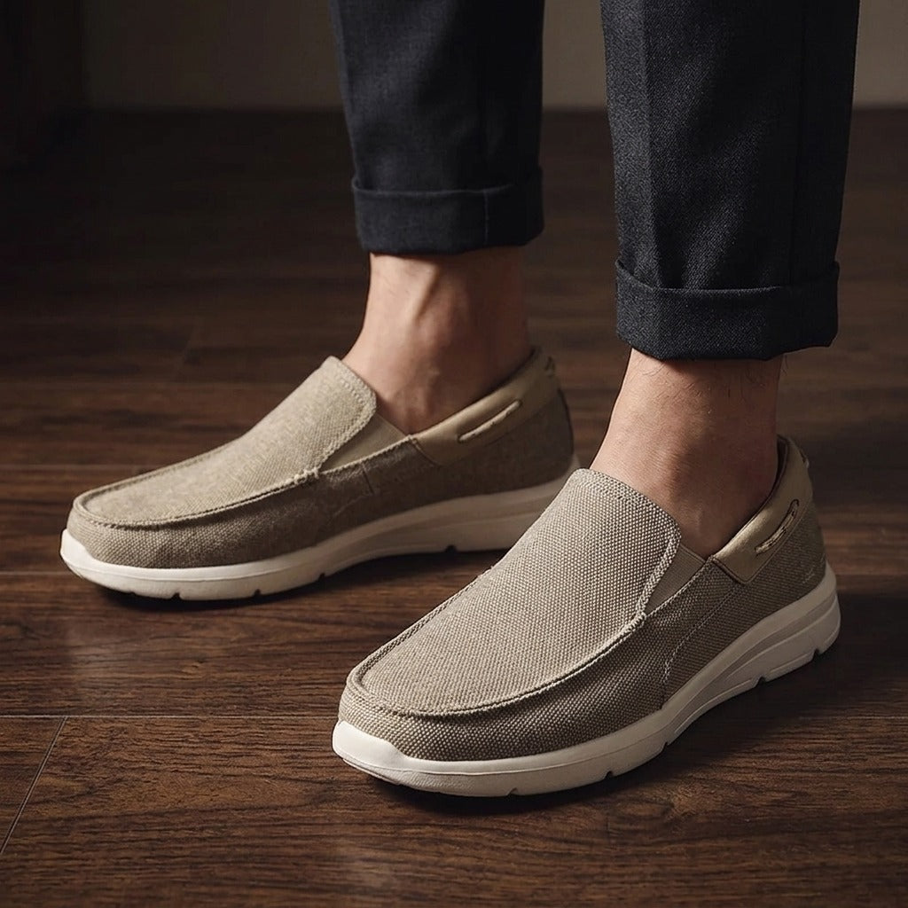 Vanoise Canvas Loafers - Sand
