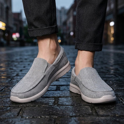 Vanoise Canvas Loafers - Stone Gray