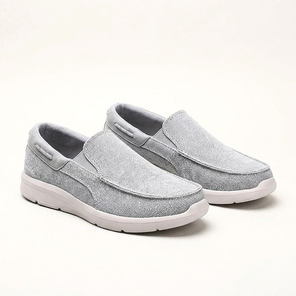 Vanoise Canvas Loafers - Stone Gray