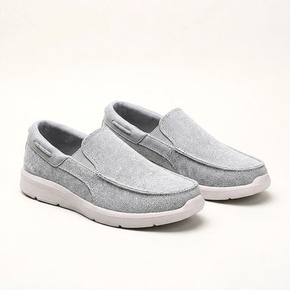 Vanoise Canvas Loafers - Stone Gray