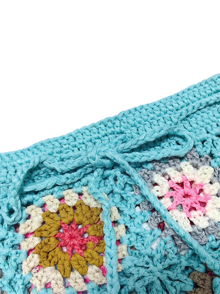 Varese Knit Crochet Shorts