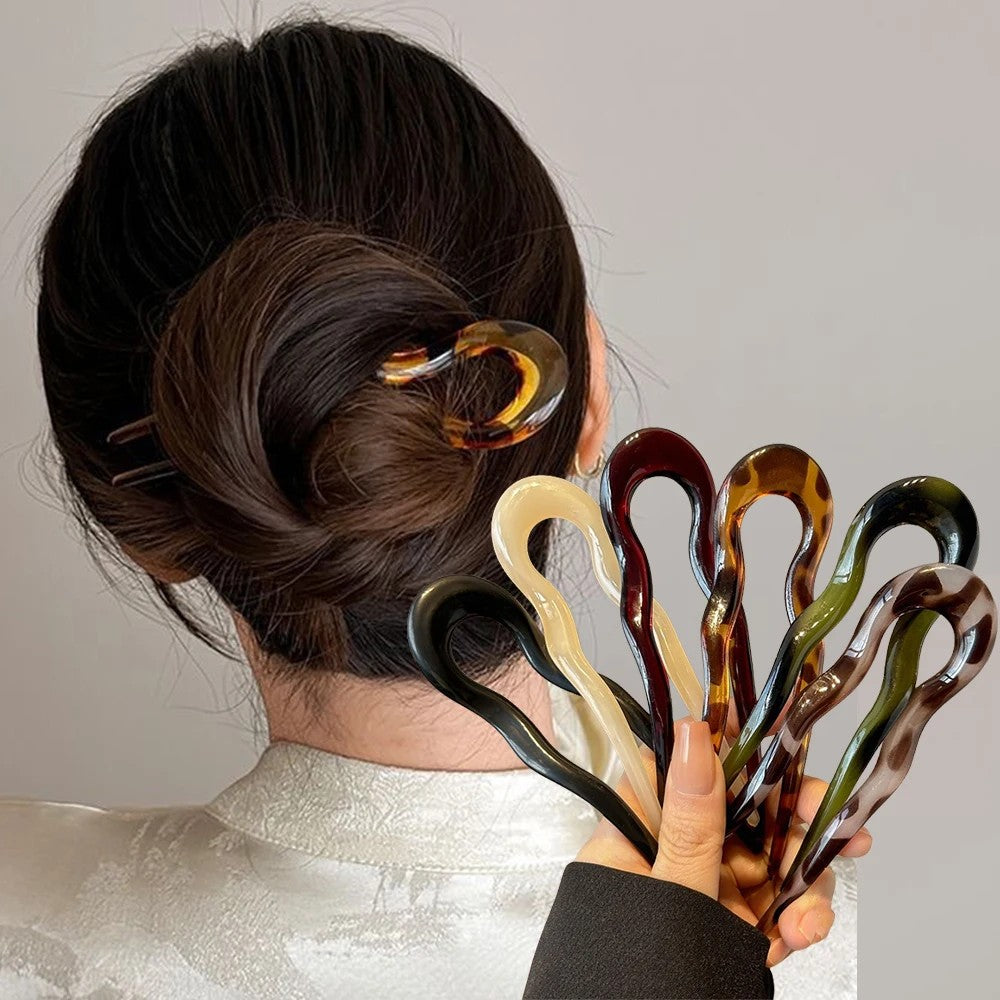 Varese Tortoiseshell Acetate Hair Fork