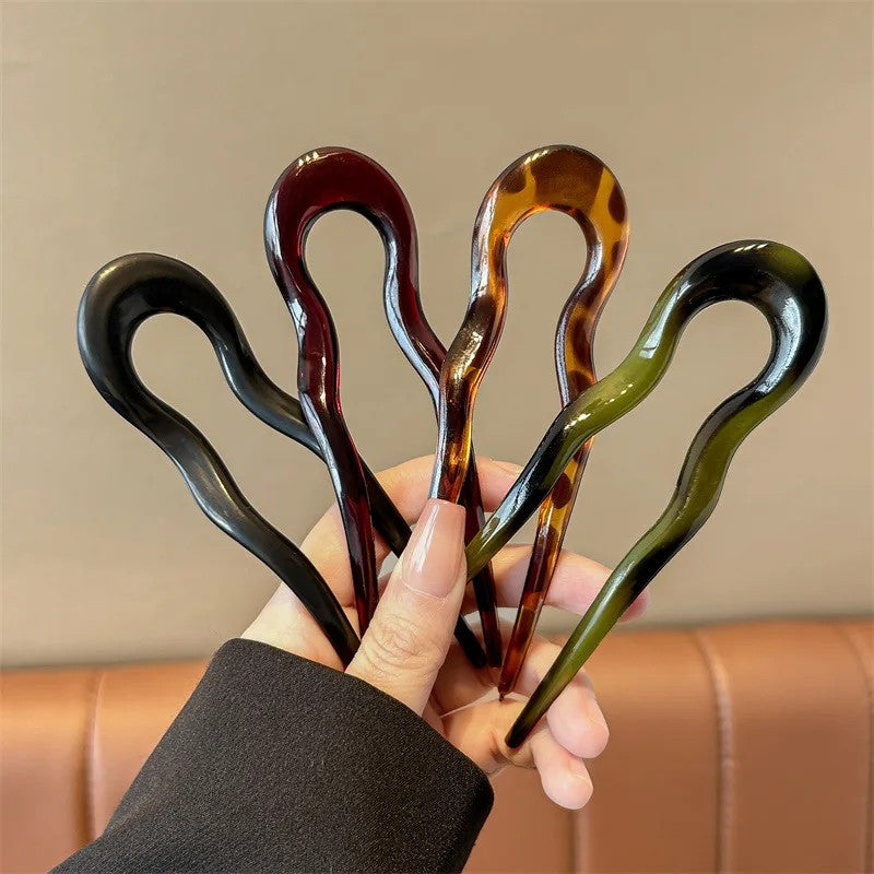 Varese Tortoiseshell Acetate Hair Fork