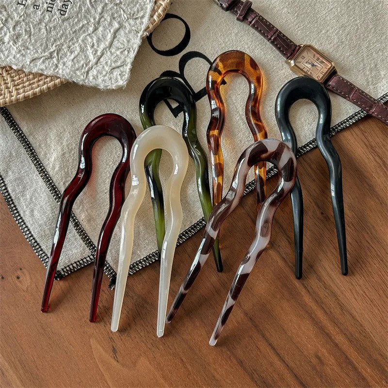 Varese Tortoiseshell Acetate Hair Fork