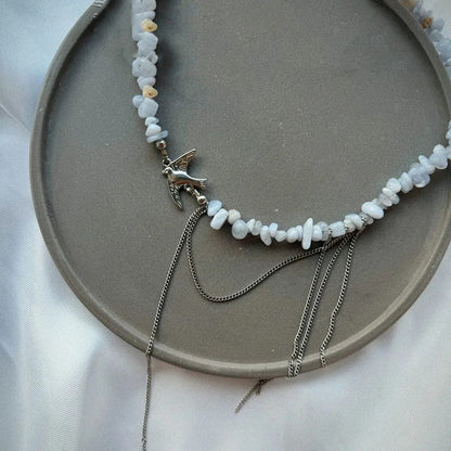 Varenna Layered Stone Choker