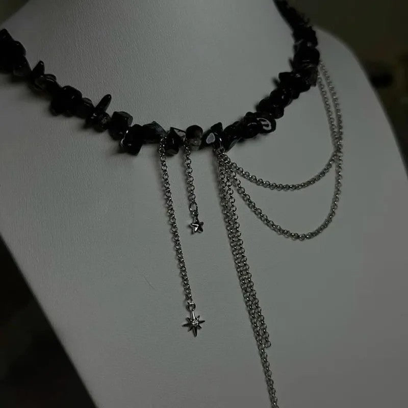 Varenna Layered Stone Choker