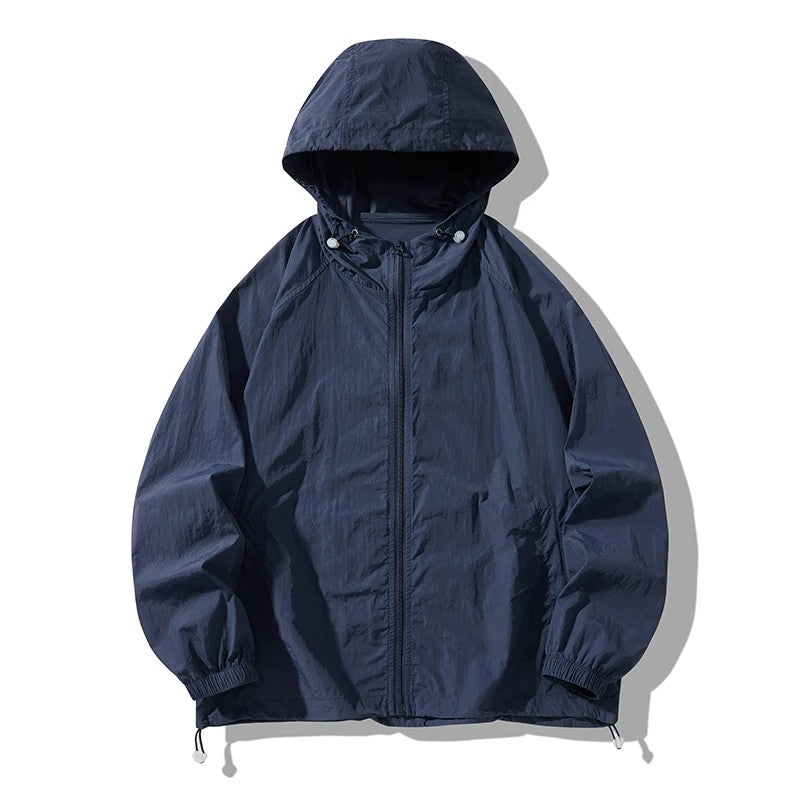 Vector Lightweight Hooded Jacket - Azure