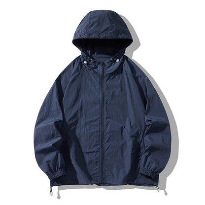 Vector Lightweight Hooded Jacket - Azure