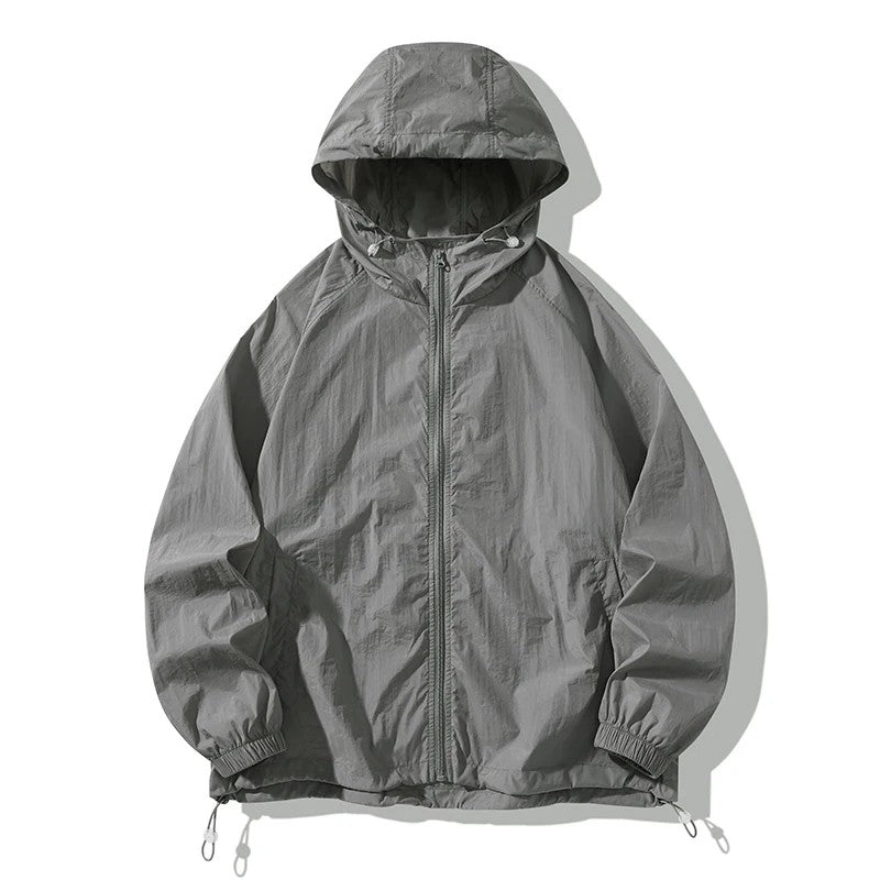 Vector Lightweight Hooded Jacket - Charcoal