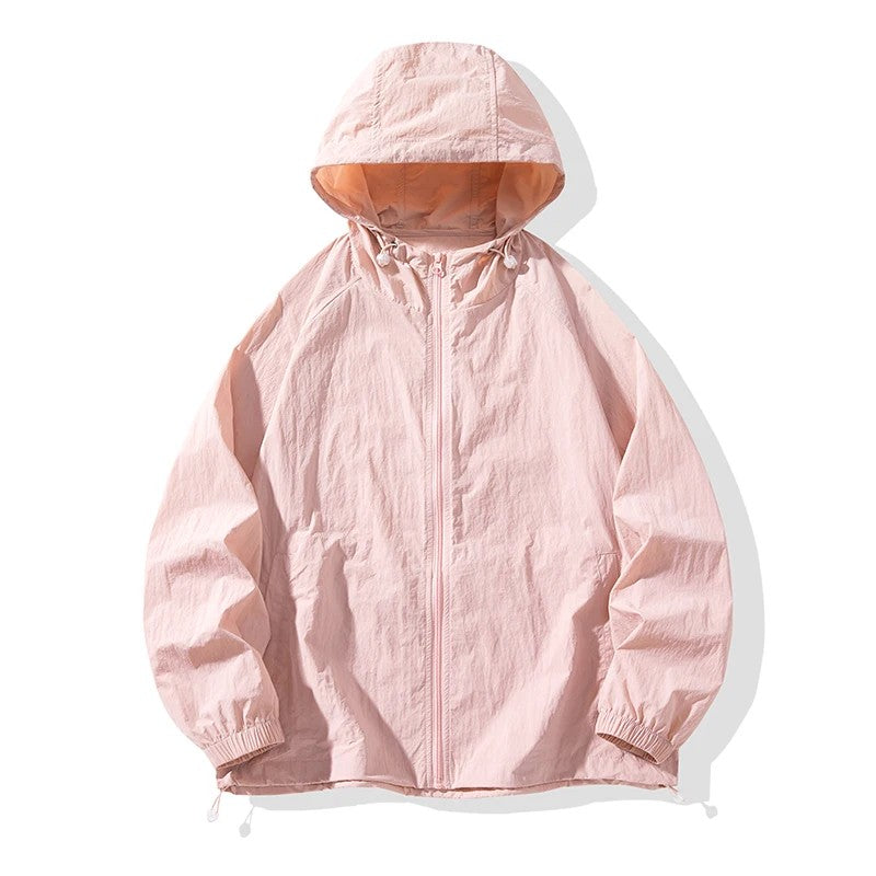 Vector Lightweight Hooded Jacket - Rose