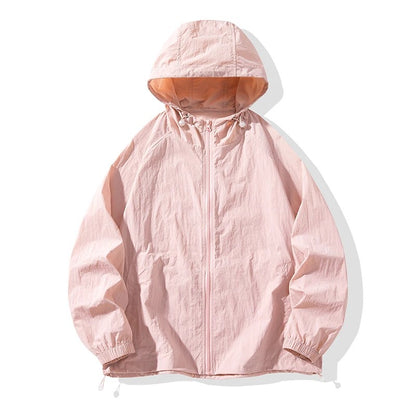 Vector Lightweight Hooded Jacket - Rose