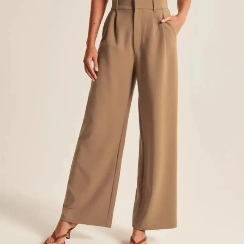 Vela High-Waist Trousers