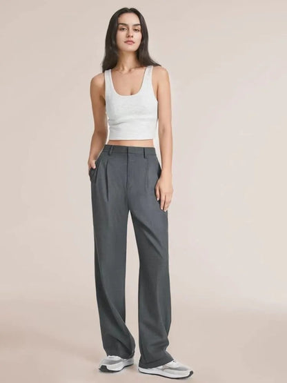 Vela High-Waist Trousers