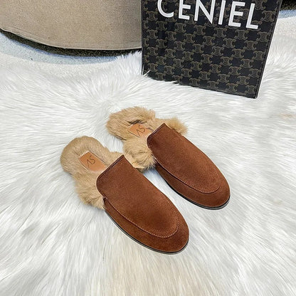 Velari Faux Suede Mules
