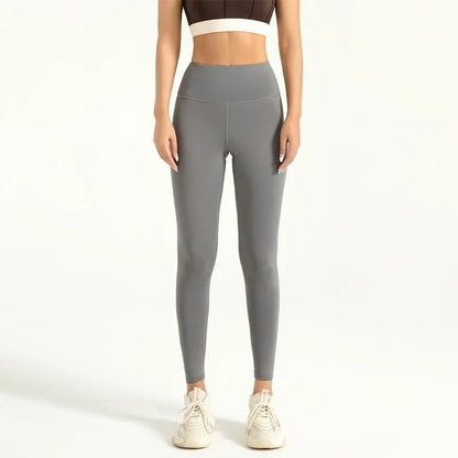 Velocity Seamless Yoga Leggings - Grey