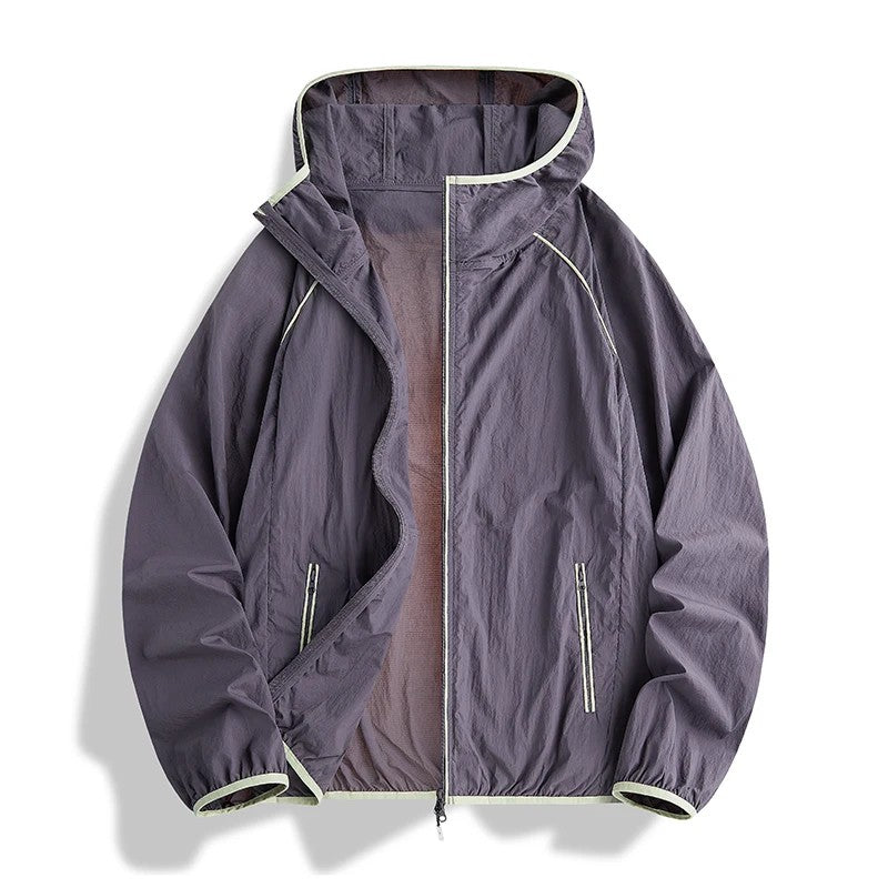 Velocity Lightweight Sun Jacket - Lavender Haze