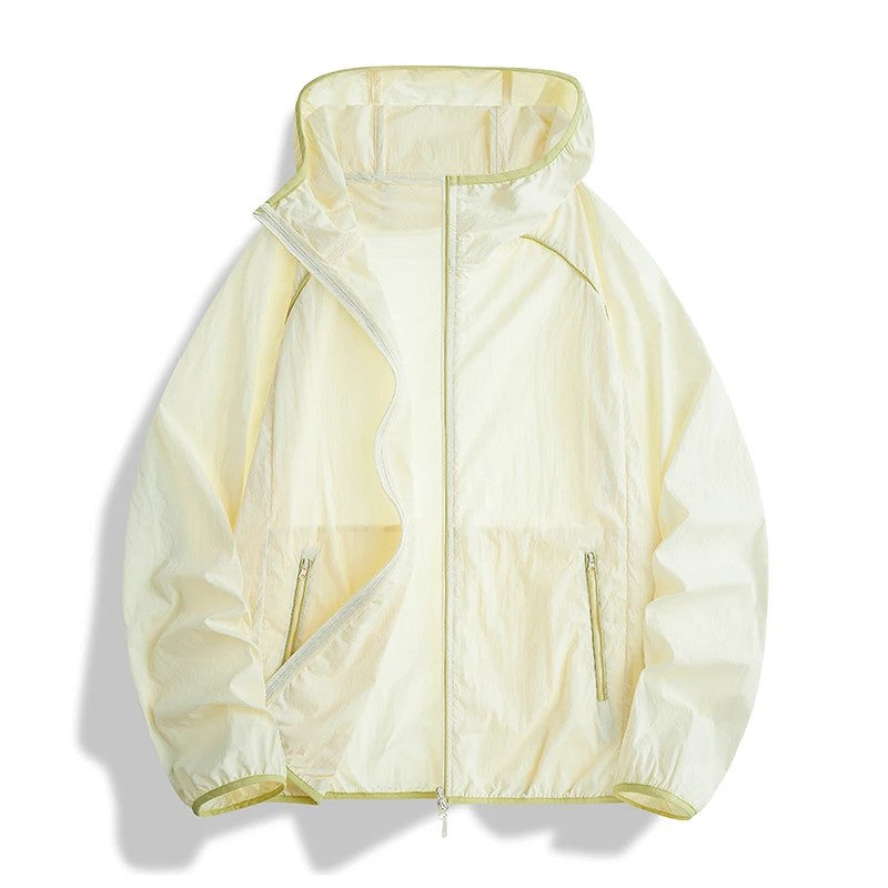 Velocity Lightweight Sun Jacket - Stone Ivory