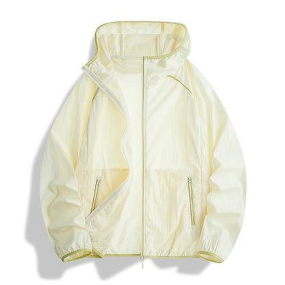 Velocity Lightweight Sun Jacket - Stone Ivory