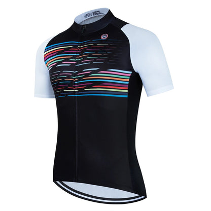 Velocity Breathable Cycling Jersey - Black
