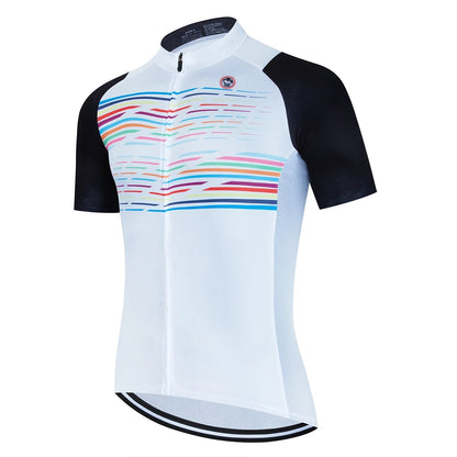 Velocity Breathable Cycling Jersey - White