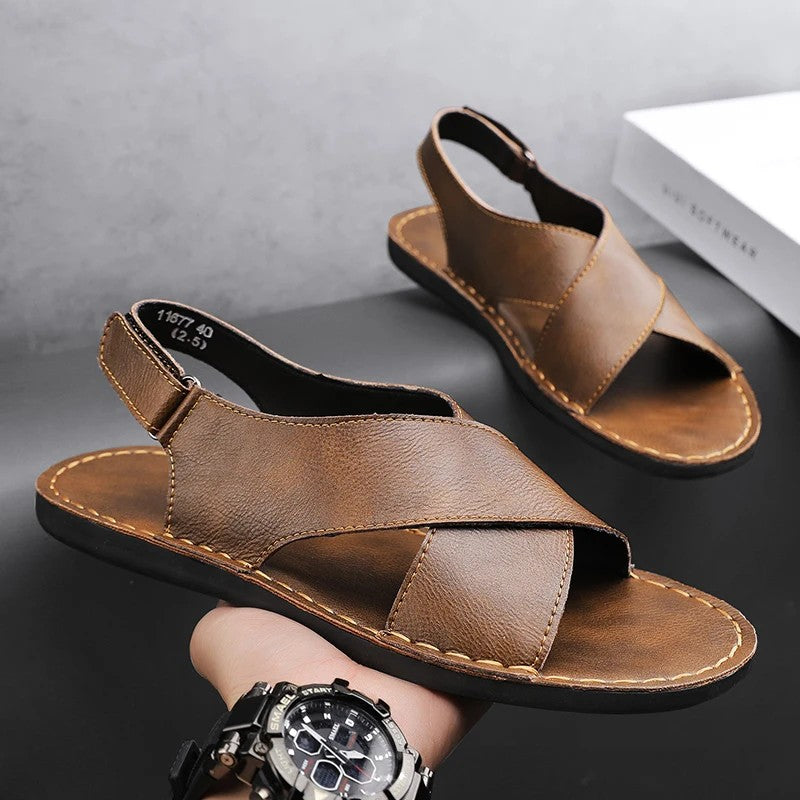 Verano Genuine Leather Sandals
