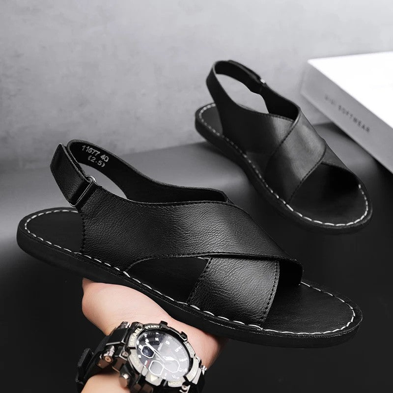 Verano Genuine Leather Sandals
