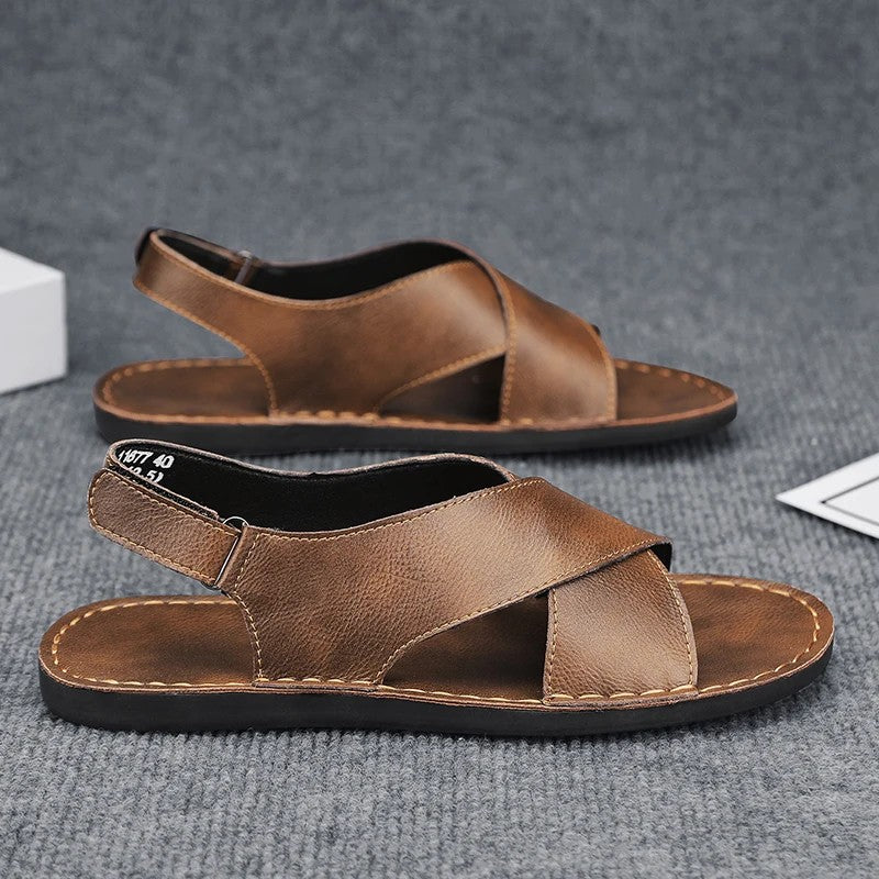 Verano Genuine Leather Sandals