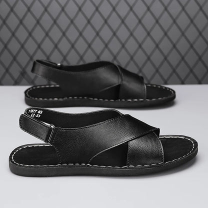 Verano Genuine Leather Sandals
