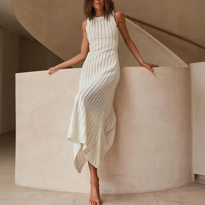 Verano Hollow Knitted Dress