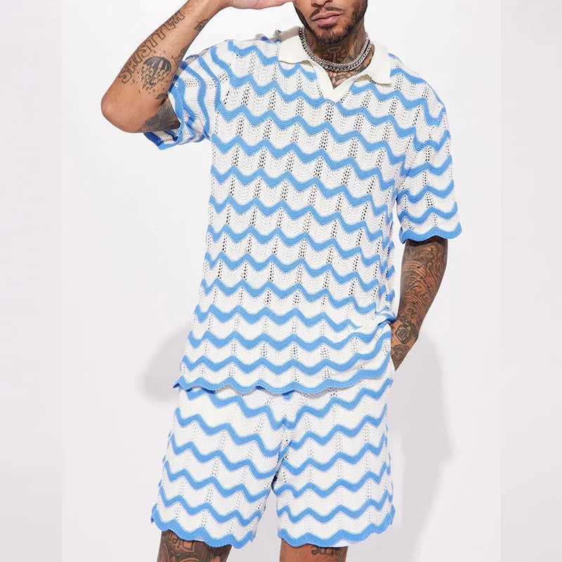 Verano Knitted Polo Set
