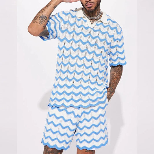 Verano Knitted Polo Set