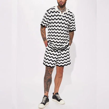 Verano Knitted Polo Set