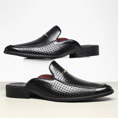 Verano Leather Slides