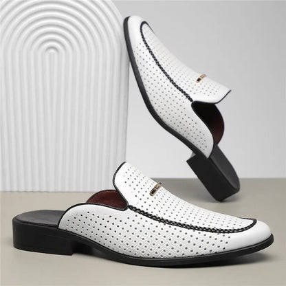 Verano Leather Slides