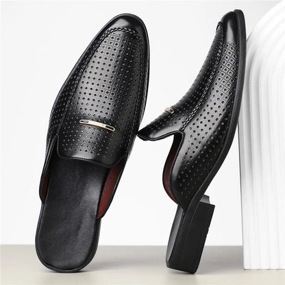 Verano Leather Slides