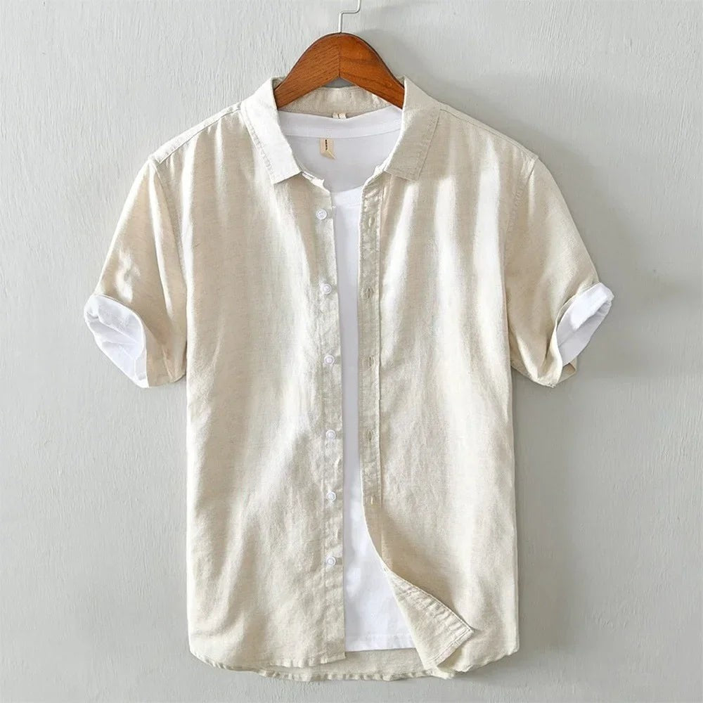 Verano Linen Shirt - Sand