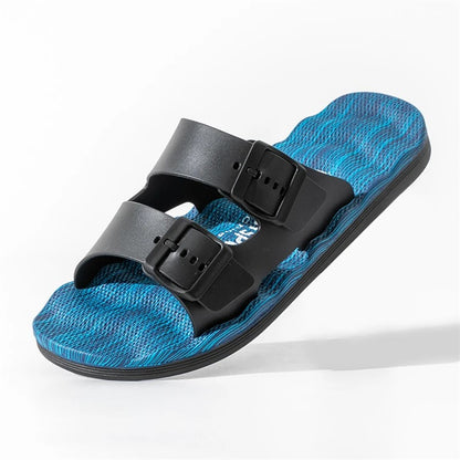Verdon Adjustable Sandals - Blue