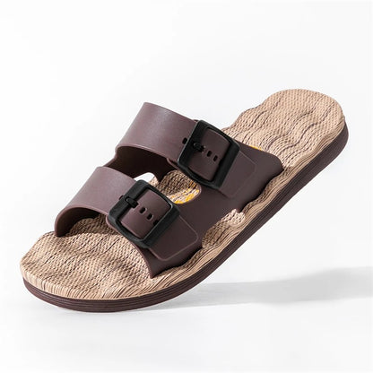 Verdon Adjustable Sandals - Earth Brown