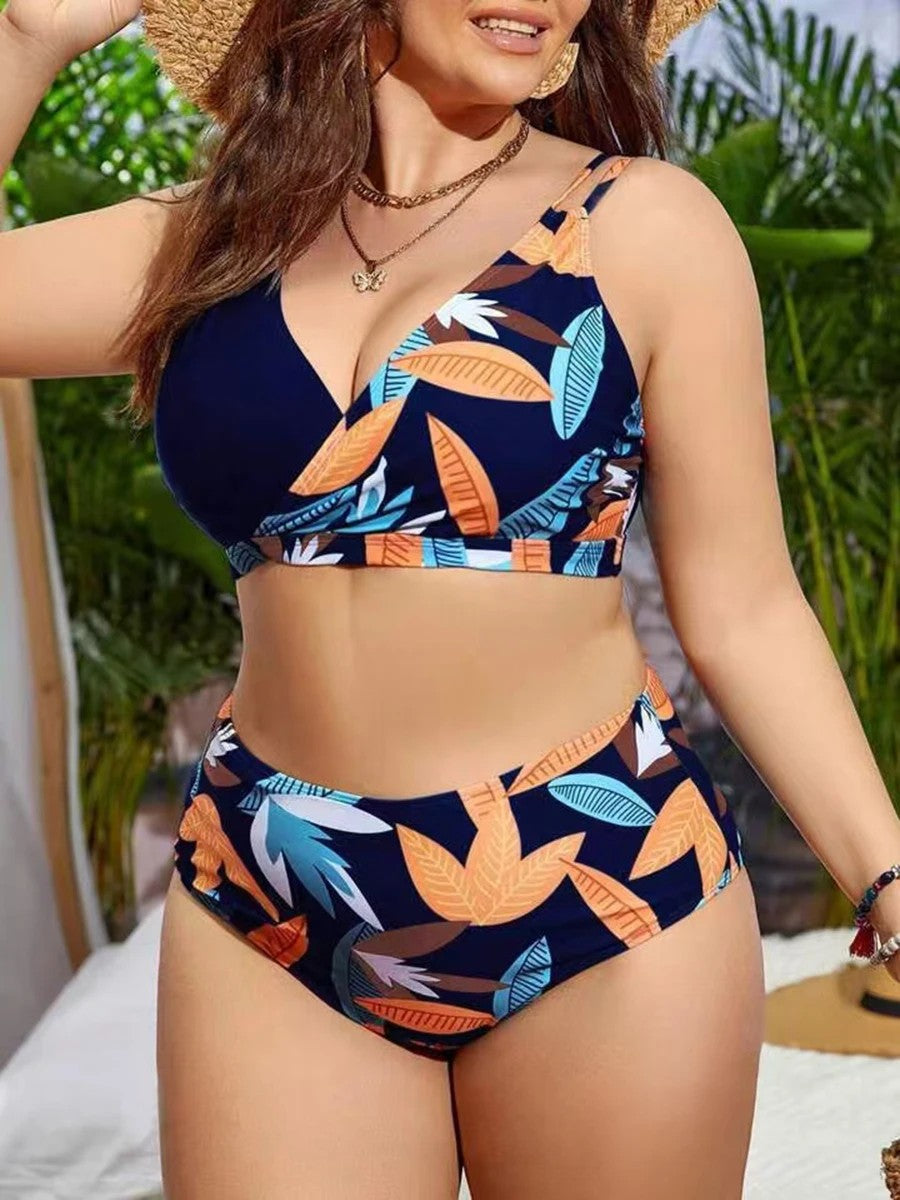 Veria Printed High-Waist Bikini