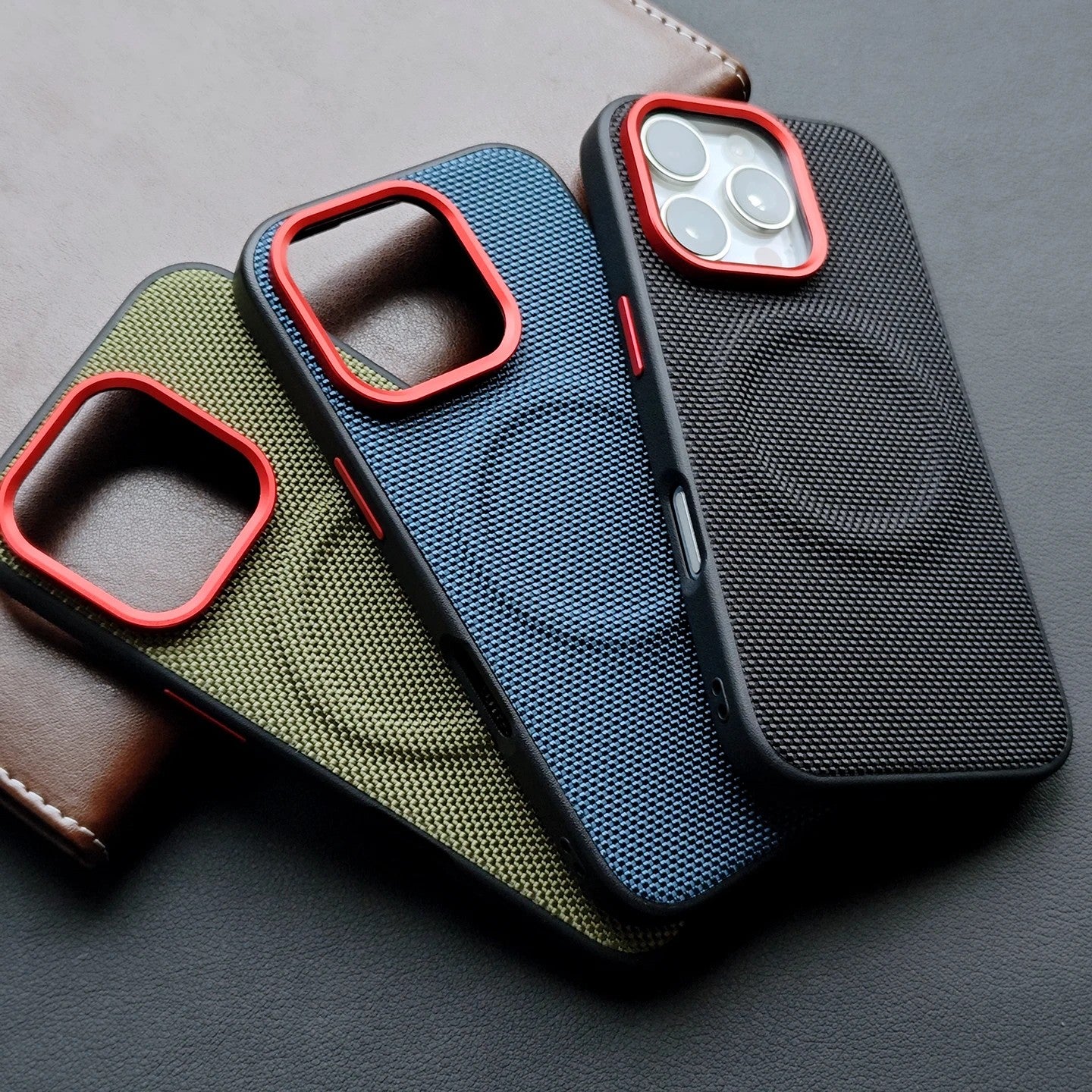 Veridia Magnetic PU Leather Case